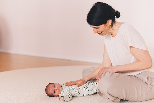 Katrin Thieme Kinderphysiotherapie in Nürnberg bei der Behandlung eines Kindes